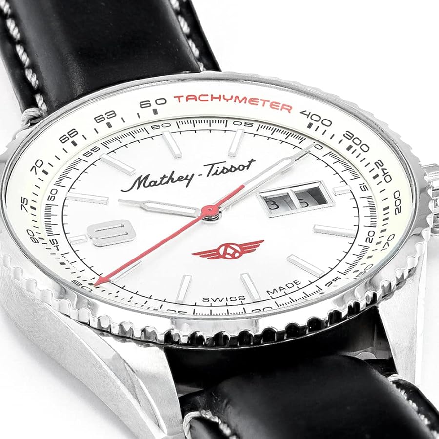 Mathey Tissot Swiss made ￼￼￼オートマチック腕時計￼ Mathey-Tissot Swiss Made Silver Dial Classic Men's Watch
